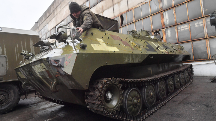 На Урале местный житель пытался сдать в металлолом военную боевую машину