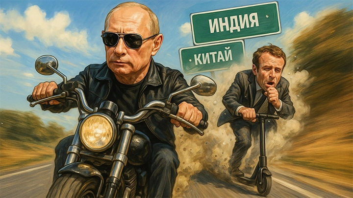 Путин делает ставку на Моди: Индийская армия ждёт русского президента. Ответная игра Макрона. Китай меняет ориентацию?