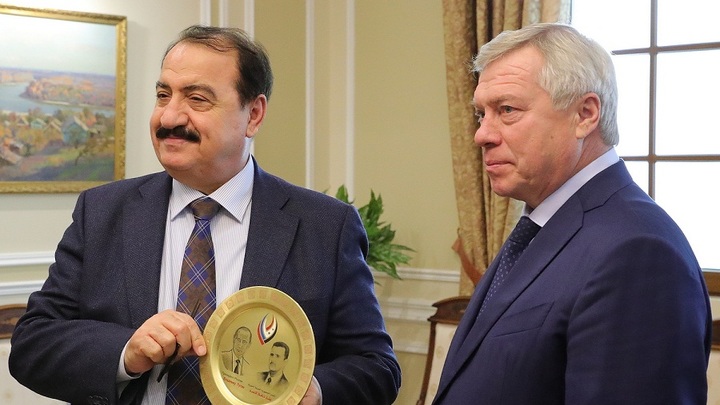 Губернатора Ростовской области Василия Голубева пригласили в сирийскую Пальмиру