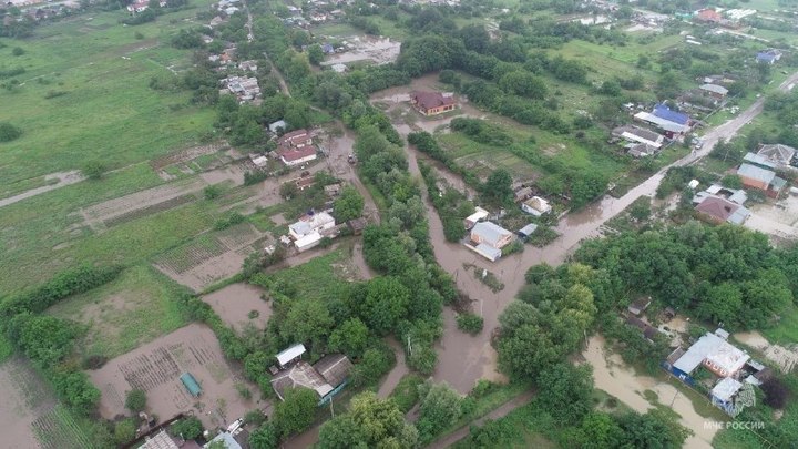 15-й день штормового предупреждения: на Кубань вновь надвигаются мощные ливни