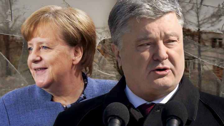 Порошенко попросит у Меркель миротворцев для Донбасса