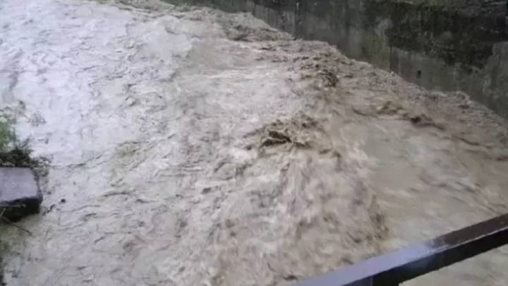 В предгорьях Краснодарского края из-за сильных ливней реки могут подняться