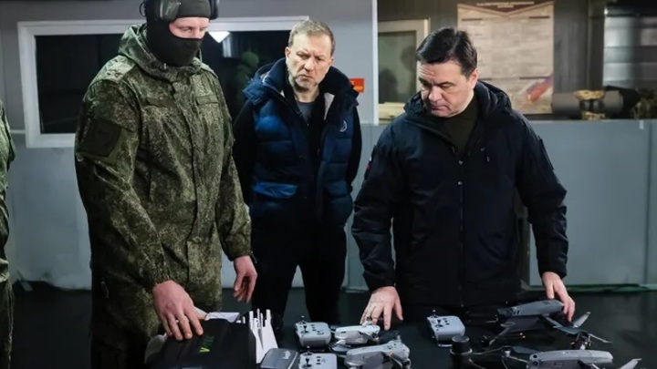 Бойцы попросили губернатора Подмосковья передать сообщение собирающим гумпомощь