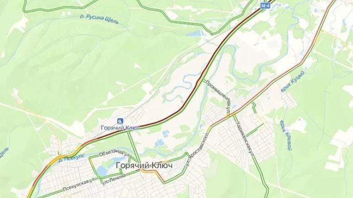 На Кубани по дороге к морю фиксируются 10-километровые пробки