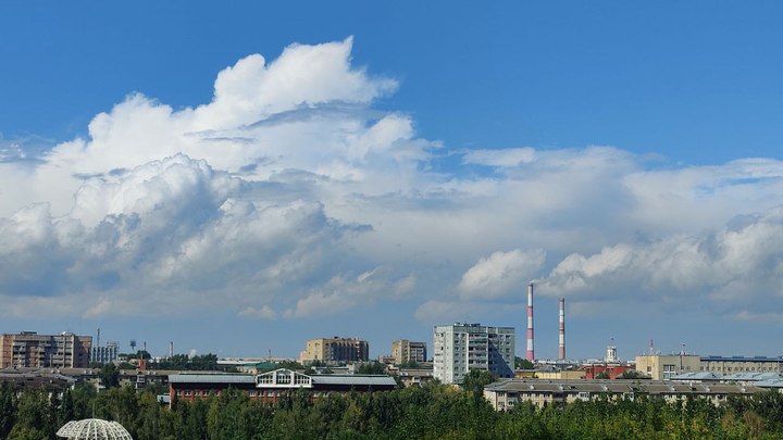 Новая неделя начнется с гроз, дождей и ветра в Кузбассе