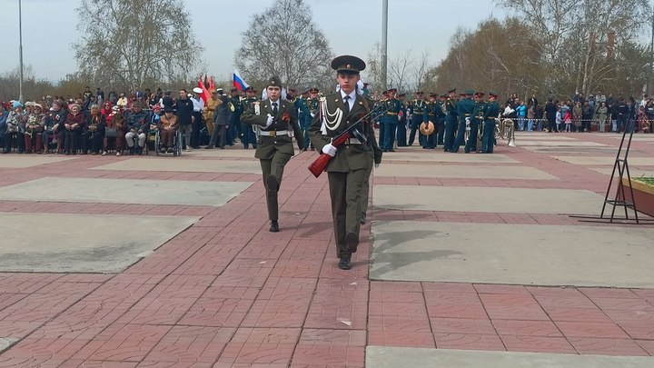 Рекордное число забайкальцев стали участниками митинга в День Победы 9 мая в Чите