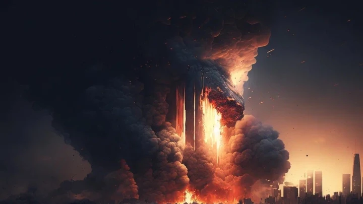 Апокалипсис какой-то: Одесскую область накрыло чёрной завесой. Местные показали, что произошло после ракетного удара