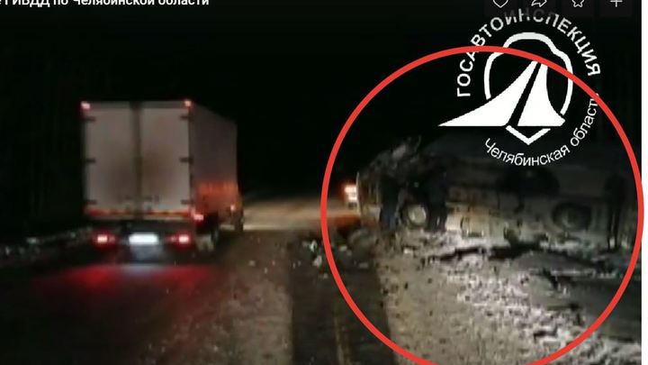 На М-5 под Челябинске утром в аварии с грузовиком погиб 20-летний водитель