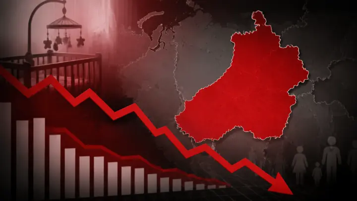 Забайкалье попало в красную зону по рождаемости из-за сильного спада