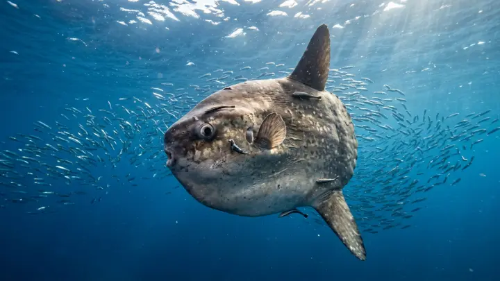 Гигантское существо весом в тонну перекрыло канал в Венеции