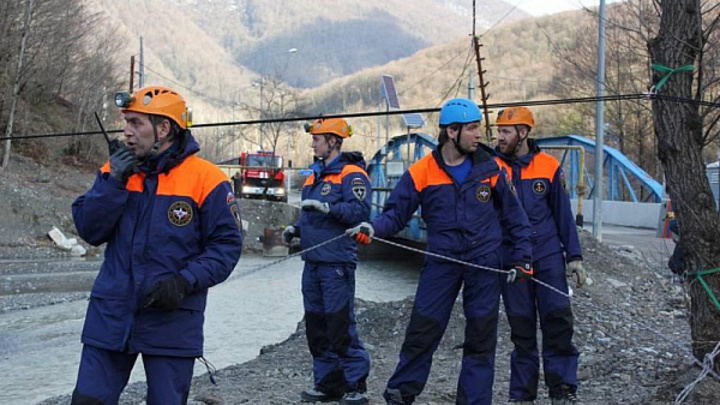 В Сочи ввели локальный ЧС из-за угрозы разлива реки Кепша