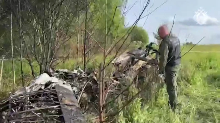 Уголовное дело возбудили после крушения самолёта в Подмосковье