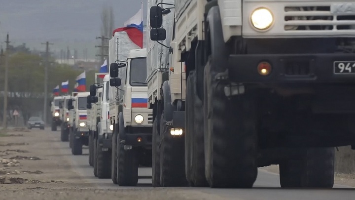 Россия доставила более 100 тонн гумпомощи на освобождённые территории