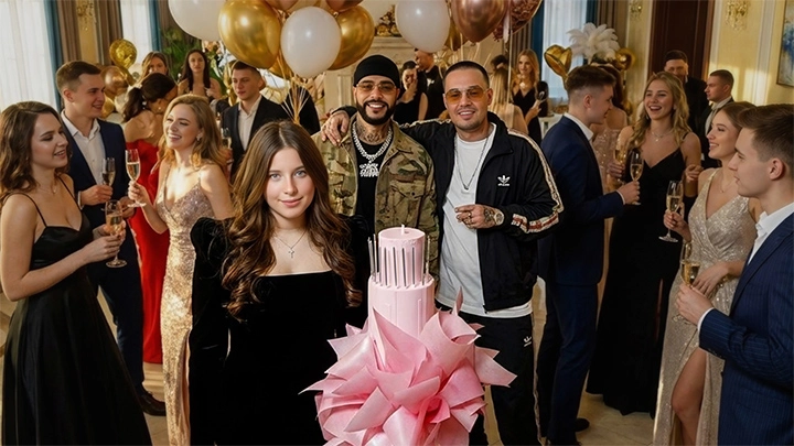 Розовый торт со вкусом скандала. Как вели себя Аршавин и Барановская на роскошном 18-летии дочери: И не стыдно же!