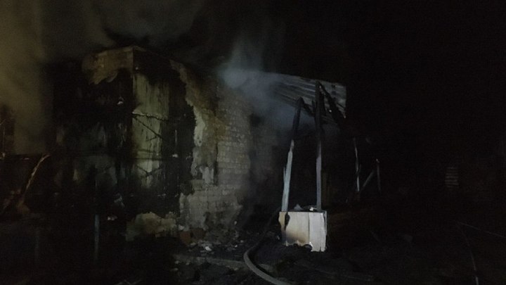В Богородском районе при пожаре в частном доме погиб человек