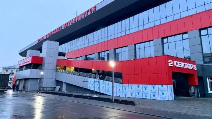 Сергей Кузнецов назвал срок окончания ремонта Арены Кузнецких металлургов
