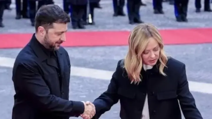 Раздражение на высшем уровне: что выдало Мелони во время встречи с Зеленским