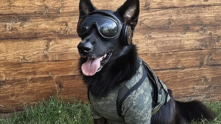 Собака с уникальным слухом спасает русских бойцов на передовой