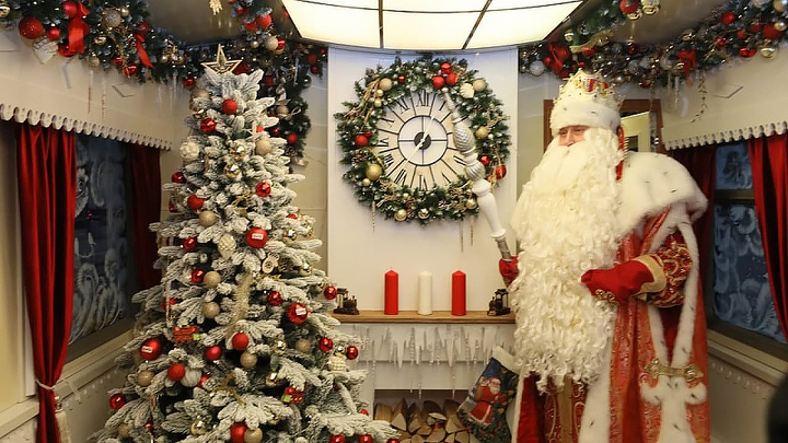 Поезд Деда Мороза из Великого Устюга сделает три остановки в Краснодарском крае