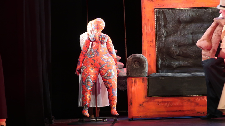 Во владимирском театре кукол поставили Женитьбу с надувной женщиной и роботом-пылесосом