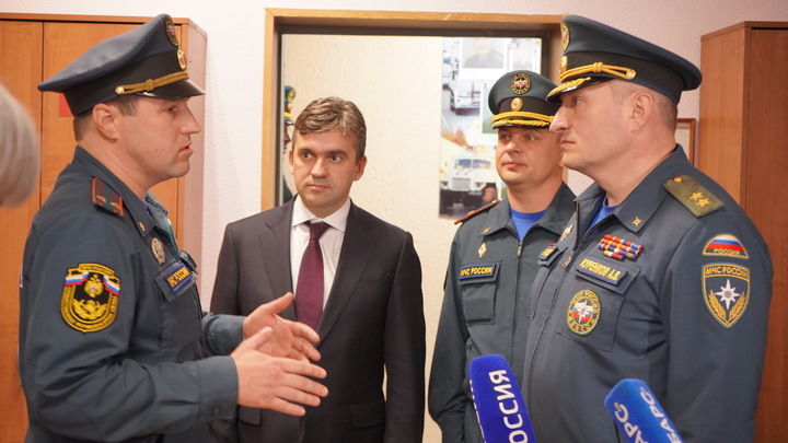 В Ивановской области с рабочим визитом побывал глава МЧС Александр Куренков