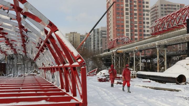 Мэр Кемерова показал, что происходит с новым мостом через Искитимку