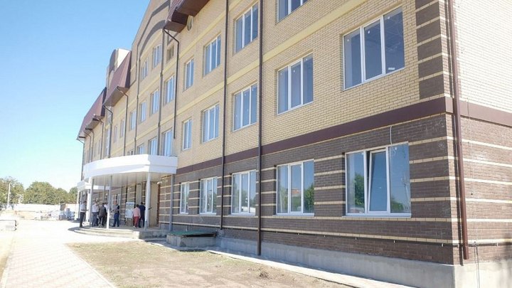 В Кореновске на три четверти готов акушерско-гинекологический корпус