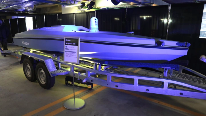 Появилось фото БЭК Magura V7, атаковавшего русские СУ-30 в Черном море