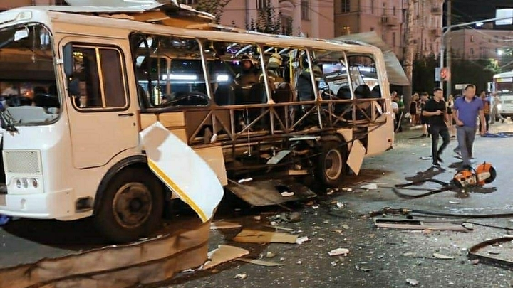 Число пострадавших от взрыва автобуса в Воронеже достигло уже 22 человек