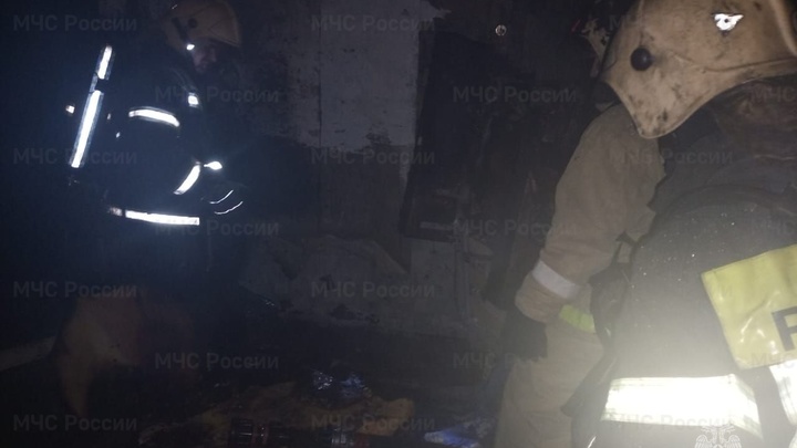 Во Владимире на пожаре в многоэтажке пострадал 54-летний мужчина