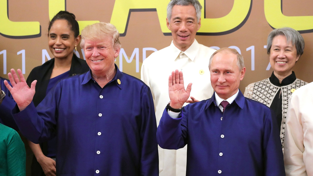 Трамп признался в симпатии к Путину Трамп признался в симпатии к Путину