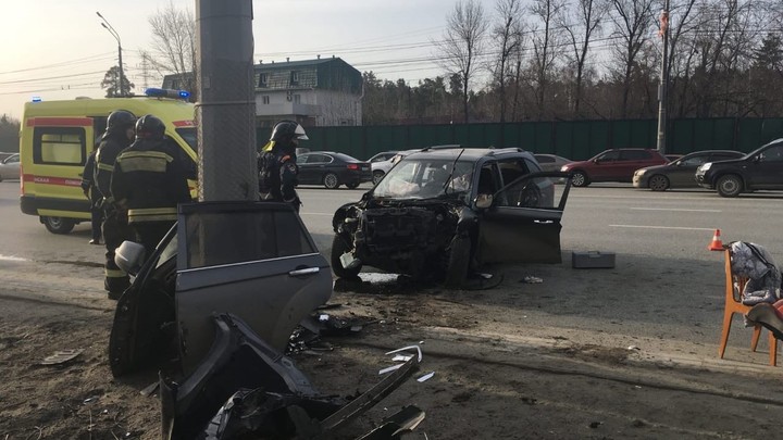 В центре Челябинска на Труда в ДТП погиб водитель кроссовера