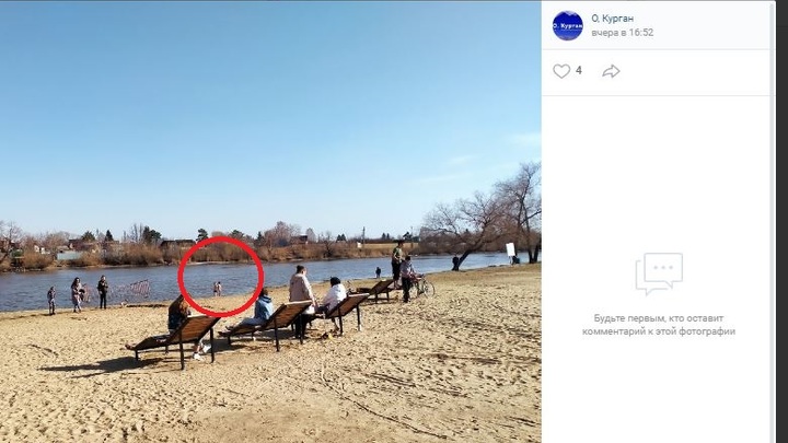 Мороз по коже!: в Кургане дети открыли купальный сезон в апреле