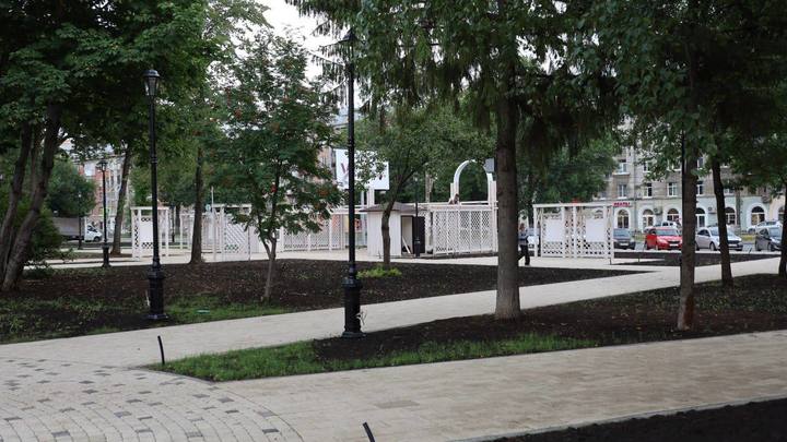 Глава Самары рассказала о работах по благоустройству сквера “Самарец”