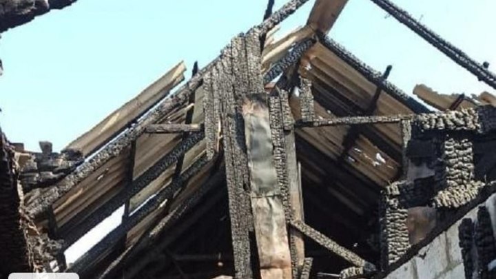 В Славянском районе сгорел дом участника СВО