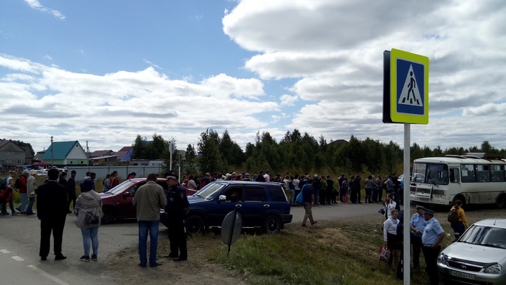 Из-за авиашоу в Мочище в сторону аэродрома собралась 12-километровая пробка
