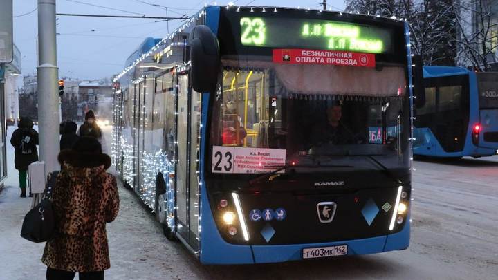Как будет работать общественный транспорт в новогоднюю ночь в Кемерове