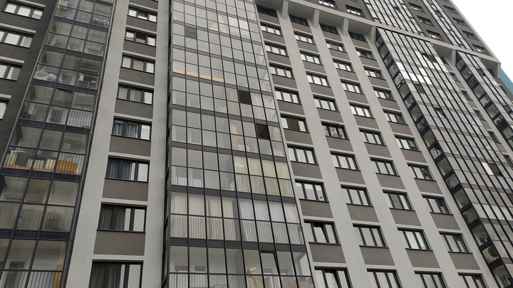 В Москве сняли на видео стоящего в оконном проёме на высоте 18 этажа пятилетнего мальчика