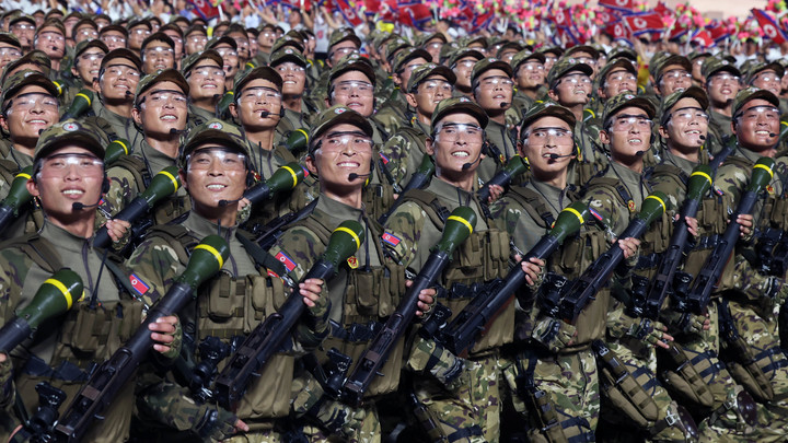 Шпионские кадры из Северной Кореи: Снято с высоты птичьего полёта