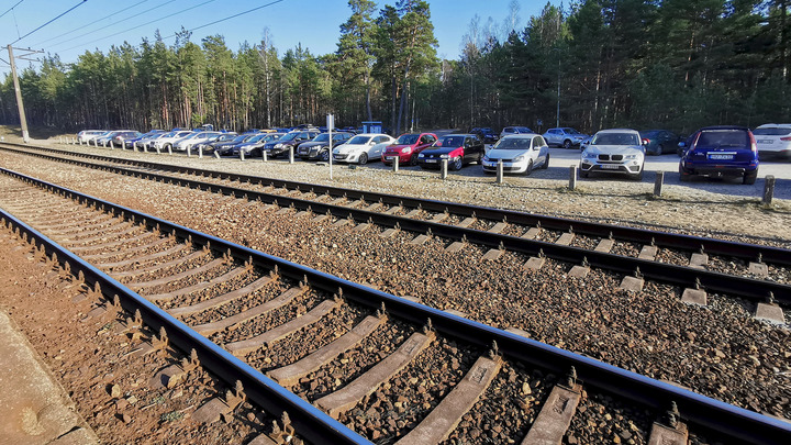 На железнодорожный перегон в Сочи сошёл оползень