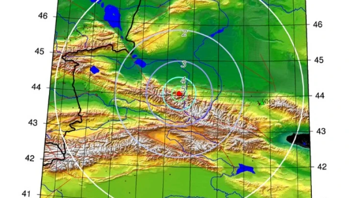 Землетрясение магнитудой 4,7 произошло на северо-западе Китая