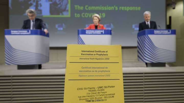 Страны ЕС определили, когда начнут выдавать ковид-паспорта: Решение принято, но с одной оговоркой