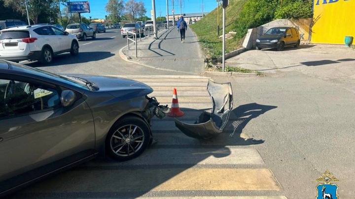 В Самаре иномарка сбила подростка на велосипеде