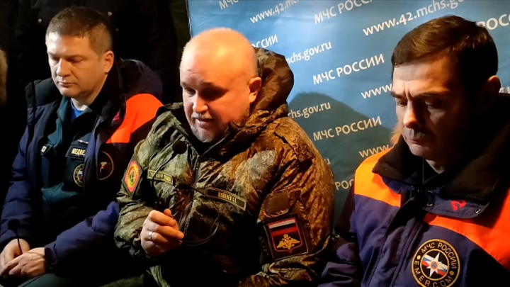 Губернатор Сергей Цивилев рассказал о ходе спасательной операции на шахте «Листвяжная»