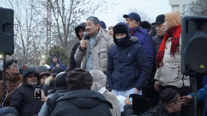 Алматинцы вышли на митинг за регистрацию политических партий