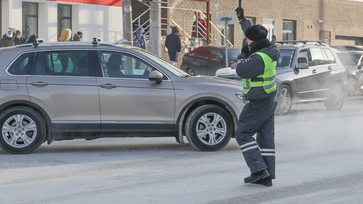В Челябинске увеличилось количество патрулей ДПС