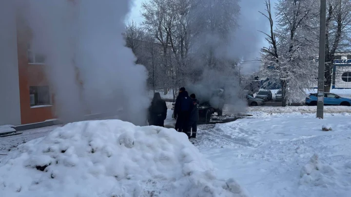 В Ульяновске 21 дом без тепла на неизвестный срок из-за порыва на трубопроводе