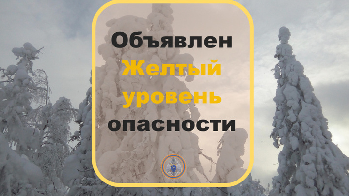 Штормовой ветер и снег: МЧС Самарской области объявил жёлтый уровень опасности