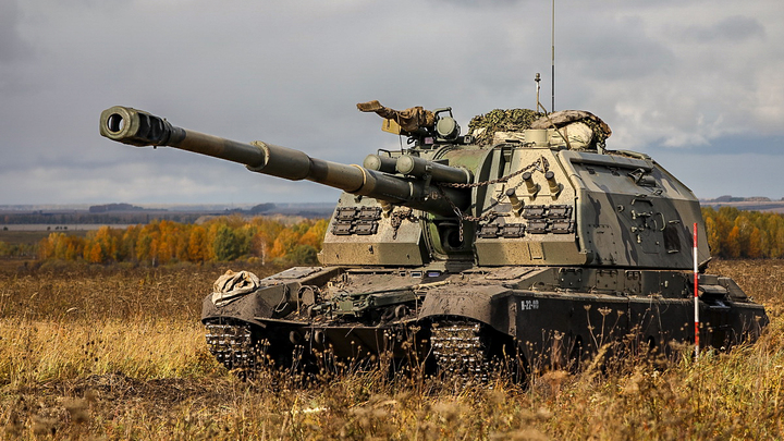 Батарея Мста-С уничтожила силы ВСУ в Запорожской области