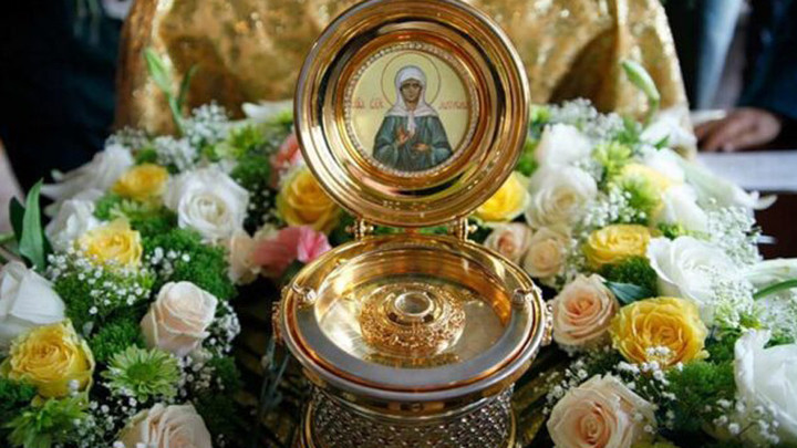В Спасо-Преображенский храм Гомеля доставят мощи святой блаженной Матроны Московской